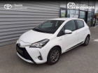 Toyota Yaris occasion Blanc année 2019 boite Robotisee Annonce Toyota Yaris occasion Hybride Yaris Hybride 100h Dynamic 5p à Valence