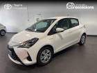 Toyota Yaris occasion Blanc année 2019 boite Robotisee Annonce Toyota Yaris occasion Hybride Yaris Hybride 100h France 5p à Seynod