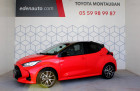 Toyota Yaris occasion Rouge année 2021 boite Robotisee Annonce Toyota Yaris occasion Hybride Yaris Hybride 116h Première 5p à Montauban