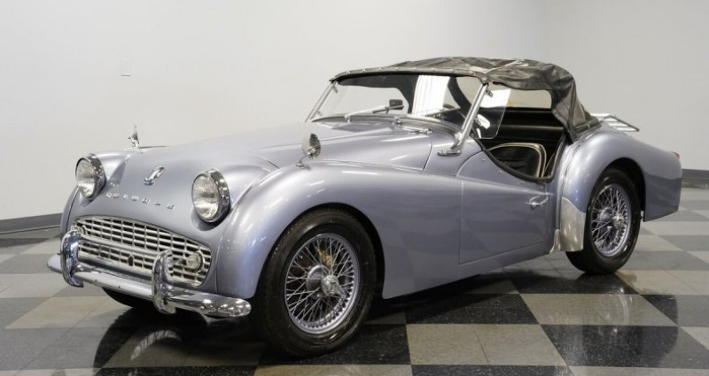 Triumph TR3  1960 - photo n°6 Triumph TR3   occasion à LYON - photo n°6