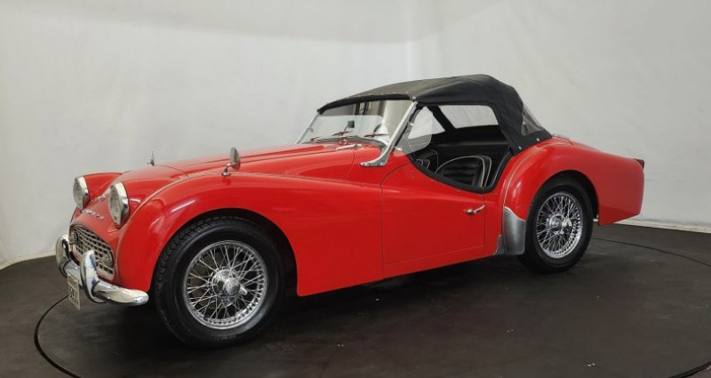 Triumph TR3  1961 - photo n°2 Triumph TR3   occasion à CREANCES - photo n°2