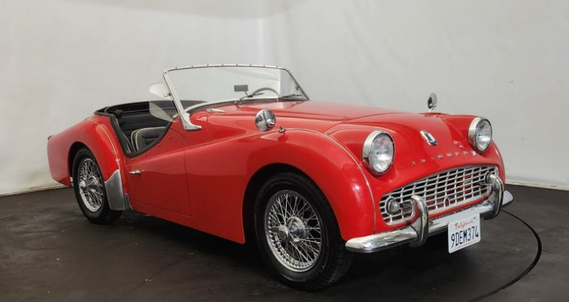 Triumph TR3  1961 - photo n°1 Triumph TR3   occasion à CREANCES - photo n°1