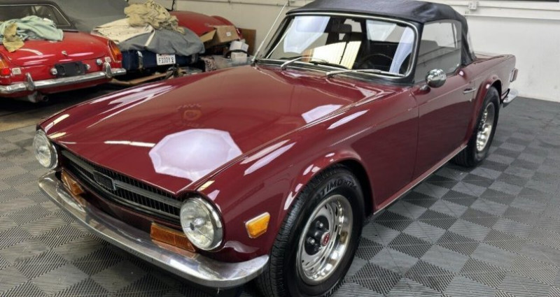 Triumph TR6 TR-6 1971 - photo n°7 Triumph TR6 TR-6  occasion à LYON - photo n°7