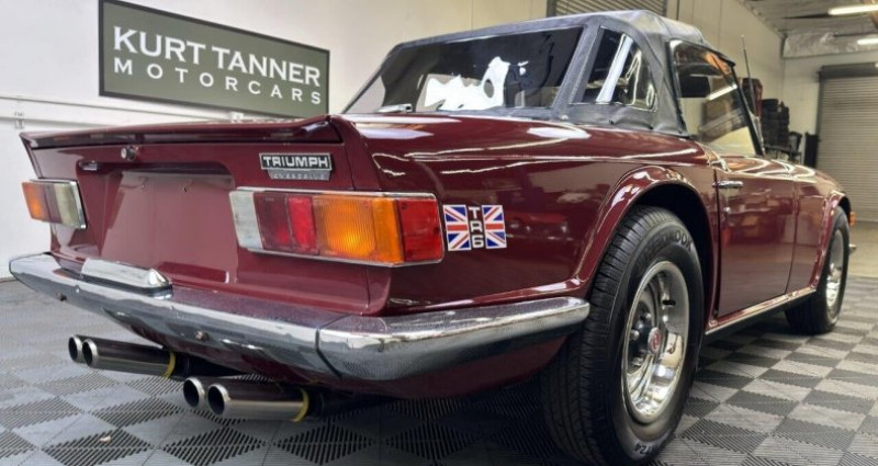 Triumph TR6 TR-6 1971 - photo n°3 Triumph TR6 TR-6  occasion à LYON - photo n°3