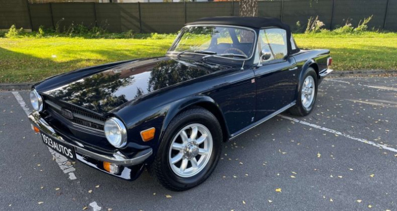 Triumph TR6 + OVERDRIVE 6 CYLINDRES
