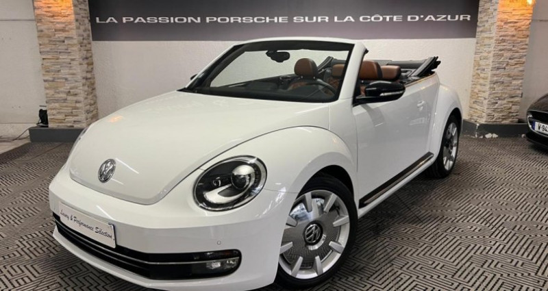 Volkswagen Coccinelle CABRIOLET 1.4 TSI 160ch DSG COUTURE EXCLUSIVE - 48000km - Cu 2015 Volkswagen Coccinelle CABRIOLET 1.4 TSI 160ch DSG COUTURE EXCLUSIVE - 48000km - Cu  occasion à Antibes