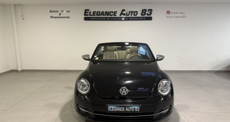 Volkswagen Coccinelle CABRIOLET 1.6 TDI 105CH FAP VINTAGE SUIVI COMPLET SIEGES CHA  occasion � LAL GARDE - photo n�3