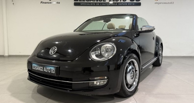 Volkswagen Coccinelle CABRIOLET 1.6 TDI 105CH FAP VINTAGE SUIVI COMPLET SIEGES CHA  occasion � LAL GARDE - photo n�2