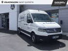 Volkswagen Crafter occasion Blanc année 2020 boite Automatique Annonce Volkswagen Crafter occasion Electrique 35 L3H3 E 136ch Traction BVA à Saint-Quentin