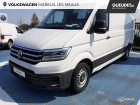 Volkswagen Crafter occasion Blanc année 2020 boite Automatique Annonce Volkswagen Crafter occasion Electrique 35 L3H3 E 136ch Traction BVA à Mareuil-lès-Meaux