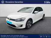 Annonce Volkswagen e-Golf occasion Electrique 136ch 4cv  Brest