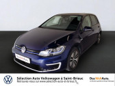 Volkswagen e-Golf occasion année 2020 boite Variation continue Annonce Volkswagen e-Golf occasion Electrique 136ch 4cv à Saint Brieuc