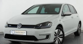Volkswagen e-Golf occasion année 2016 boite Automatique Annonce Volkswagen e-Golf occasion Electrique VII 115 5p à TOULON
