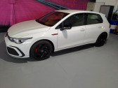 Volkswagen Golf 8 occasion Blanc année 2020 boite Robotisee Annonce Volkswagen Golf 8 occasion Essence 2.0 TSI 245ch GTI DSG7 à Bernay