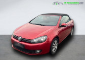Volkswagen Golf Cabriolet occasion année 2012 boite Manuelle Annonce Volkswagen Golf Cabriolet occasion Diesel 1.6 TDI 105 BVM à Beaupuy