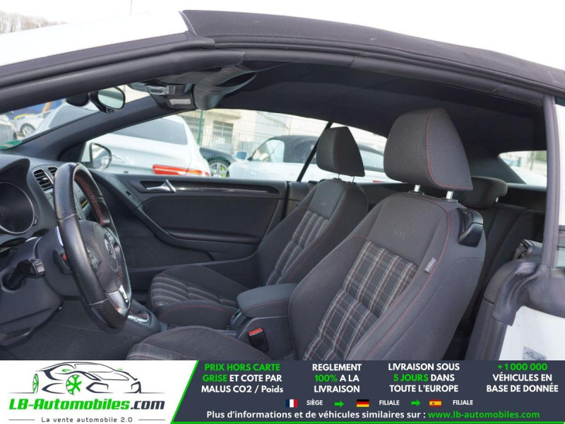 Volkswagen Golf Cabriolet 2.0 TSI 210  occasion � Beaupuy - photo n�8