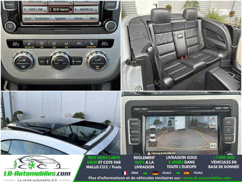 Volkswagen Golf Cabriolet 2.0 TSI 210  occasion � Beaupuy - photo n�5