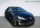 Volkswagen Golf Cabriolet occasion année 2013 boite Manuelle Annonce Volkswagen Golf Cabriolet occasion Essence 2.0 TSI 210 à Beaupuy
