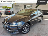 Volkswagen Golf SW occasion année 2018 boite Manuelle Annonce Volkswagen Golf SW occasion Essence 1.0 TSI 110ch BlueMotion Technology Sound à Compiègne