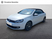 Annonce Volkswagen Golf VI occasion Diesel Golf Cabriolet 2.0 TDI 140 FAP BlueMotion Technology Carat E  Onet-le-Chteau