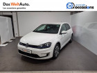 Volkswagen Golf VII occasion Blanc année 2016 boite Robotisee Annonce Volkswagen Golf VII occasion Electrique E-Golf 115 Electrique 5p à La Motte-Servolex