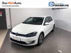 Volkswagen Golf VII occasion Blanc année 2019 boite Robotisee Annonce Volkswagen Golf VII occasion Electrique E-Golf 136 Electrique 5p à Meythet