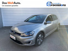 Volkswagen Golf VII occasion Gris année 2019 boite Robotisee Annonce Volkswagen Golf VII occasion Electrique E-Golf 136 Electrique 5p à Meythet