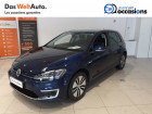 Volkswagen Golf VII occasion année 2019 boite Robotisee Annonce Volkswagen Golf VII occasion Electrique E-Golf 136 Electrique 5p à Meythet