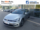 Volkswagen Golf VII occasion année 2020 boite Robotisee Annonce Volkswagen Golf VII occasion Electrique E-Golf 136 Electrique 5p à Cessy