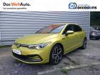 Volkswagen Golf VII occasion Jaune année 2020 boite Sequentielle Annonce Volkswagen Golf VII occasion Essence Golf 1.5 eTSI OPF 150 DSG7 Style 1st 5p à Bellegarde-sur-Valserine