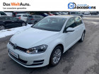 Volkswagen Golf VII occasion Blanc année 2017 boite Manuelle Annonce Volkswagen Golf VII occasion Diesel Golf 1.6 TDI 110 BlueMotion Technology FAP Confortline Busin à Pontcharra
