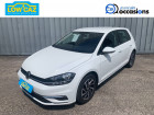 Volkswagen Golf VII occasion Blanc année 2018 boite Manuelle Annonce Volkswagen Golf VII occasion Diesel Golf 1.6 TDI 115 FAP BVM5 Connect 5p à La Ravoire