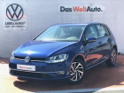 Volkswagen Golf occasion Bleu année 2019 boite Robotisee Annonce Volkswagen Golf occasion Essence 1.0 TSI 115ch Connect DSG7 Euro6d-T 5p à LESCAR