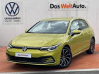 Volkswagen Golf occasion Jaune année 2020 boite Robotisee Annonce Volkswagen Golf occasion Essence 1.5 eTSI OPF 150ch Style 1st DSG7 à LESCAR