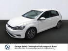 Volkswagen Golf occasion Blanc année 2018 boite Robotisee Annonce Volkswagen Golf occasion Diesel 1.6 TDI 115ch FAP Connect DSG7 Euro6d-T 5p à Brest