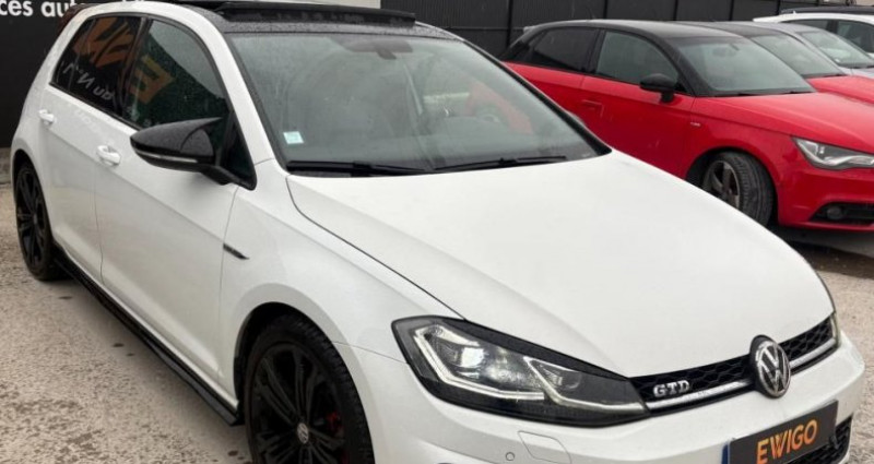 Volkswagen Golf 2.0 TDI 184 BLUEMOTION GTD DSG BVA 2017 - photo n°3 Volkswagen Golf 2.0 TDI 184 BLUEMOTION GTD DSG BVA  occasion à ANDREZIEUX-BOUTHEON - photo n°3