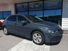 Volkswagen Golf occasion Gris année 2020 boite Manuelle Annonce Volkswagen Golf occasion Diesel 2.0 TDI SCR - 150 - BV DSG 7 VIII BERLINE CONNECT GPS à Ganges