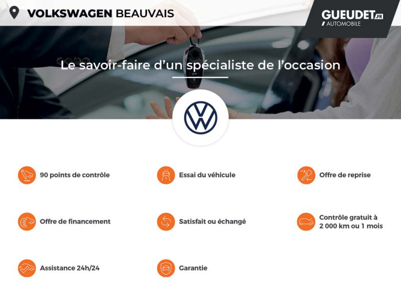 Volkswagen Golf 2.0 TDI SCR 150ch  R-Line 1st DSG7  occasion à Beauvais - photo n°17