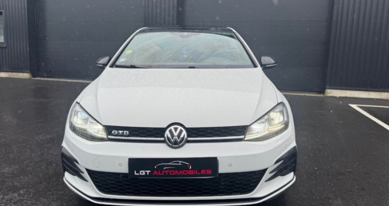 Volkswagen Golf VII 2.0 TDI 184ch BlueMotion Technology FAP GTD DSG6 5p 2017 - photo n°3 Volkswagen Golf VII 2.0 TDI 184ch BlueMotion Technology FAP GTD DSG6 5p  occasion à CAUDAN - photo n°3