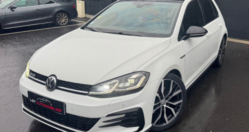 Volkswagen Golf VII 2.0 TDI 184ch BlueMotion Technology FAP GTD DSG6 5p 2017 - photo n°2 Volkswagen Golf VII 2.0 TDI 184ch BlueMotion Technology FAP GTD DSG6 5p  occasion à CAUDAN - photo n°2