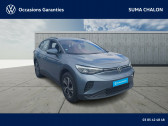 Volkswagen ID.4 occasion année 2023 boite Automatique Annonce Volkswagen ID.4 occasion Electrique ID.4 149 ch Pure à Chalon sur Saône