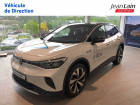 Volkswagen ID.4 occasion Blanc année 2020 boite Robotisee Annonce Volkswagen ID.4 occasion Electrique ID.4 204 ch 1st 5p à Grésy-sur-Aix