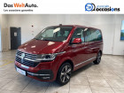 Volkswagen Multivan occasion Rouge année 2020 boite Manuelle Annonce Volkswagen Multivan occasion Diesel Multivan 2.0 TDI 150 BVM6 Carat Edition 5p à Seyssinet-Pariset
