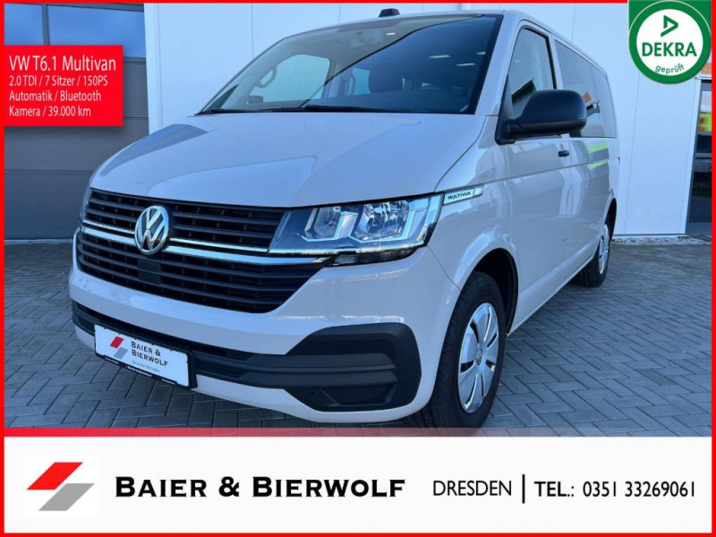 Volkswagen Multivan T6.1 Multivan FWD DSG AHK SWA SH 150PS Kamera 2021 Volkswagen Multivan T6.1 Multivan FWD DSG AHK SWA SH 150PS Kamera  occasion à L'Union