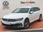 Volkswagen Passat SW occasion Blanc année 2020 boite Robotisee Annonce Volkswagen Passat SW occasion Hybride 1.4 TSI 218ch Hybride Rechargeable GTE DSG6 8cv à LESCAR