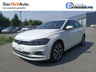Volkswagen Polo VI occasion Blanc année 2019 boite Manuelle Annonce Volkswagen Polo VI occasion Essence Polo 1.0 65 S&S BVM5 Connect 5p à Cessy