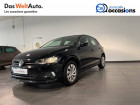 Volkswagen Polo VI occasion Noir année 2018 boite Manuelle Annonce Volkswagen Polo VI occasion Essence Polo 1.0 75 S&S Trendline 5p à Seynod