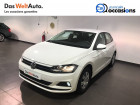 Volkswagen Polo VI occasion Blanc année 2019 boite Manuelle Annonce Volkswagen Polo VI occasion Essence Polo 1.0 80 S&S BVM5 Trendline 5p à Cessy