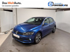 Volkswagen Polo VI occasion année 2018 boite Manuelle Annonce Volkswagen Polo VI occasion Essence Polo 1.0 TSI 95 S&S BVM5 Confortline 5p à La Motte-Servolex