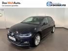 Volkswagen Polo VI occasion Noir année 2019 boite Manuelle Annonce Volkswagen Polo VI occasion Essence Polo 1.0 TSI 95 S&S BVM5 Copper Line 5p à Seynod